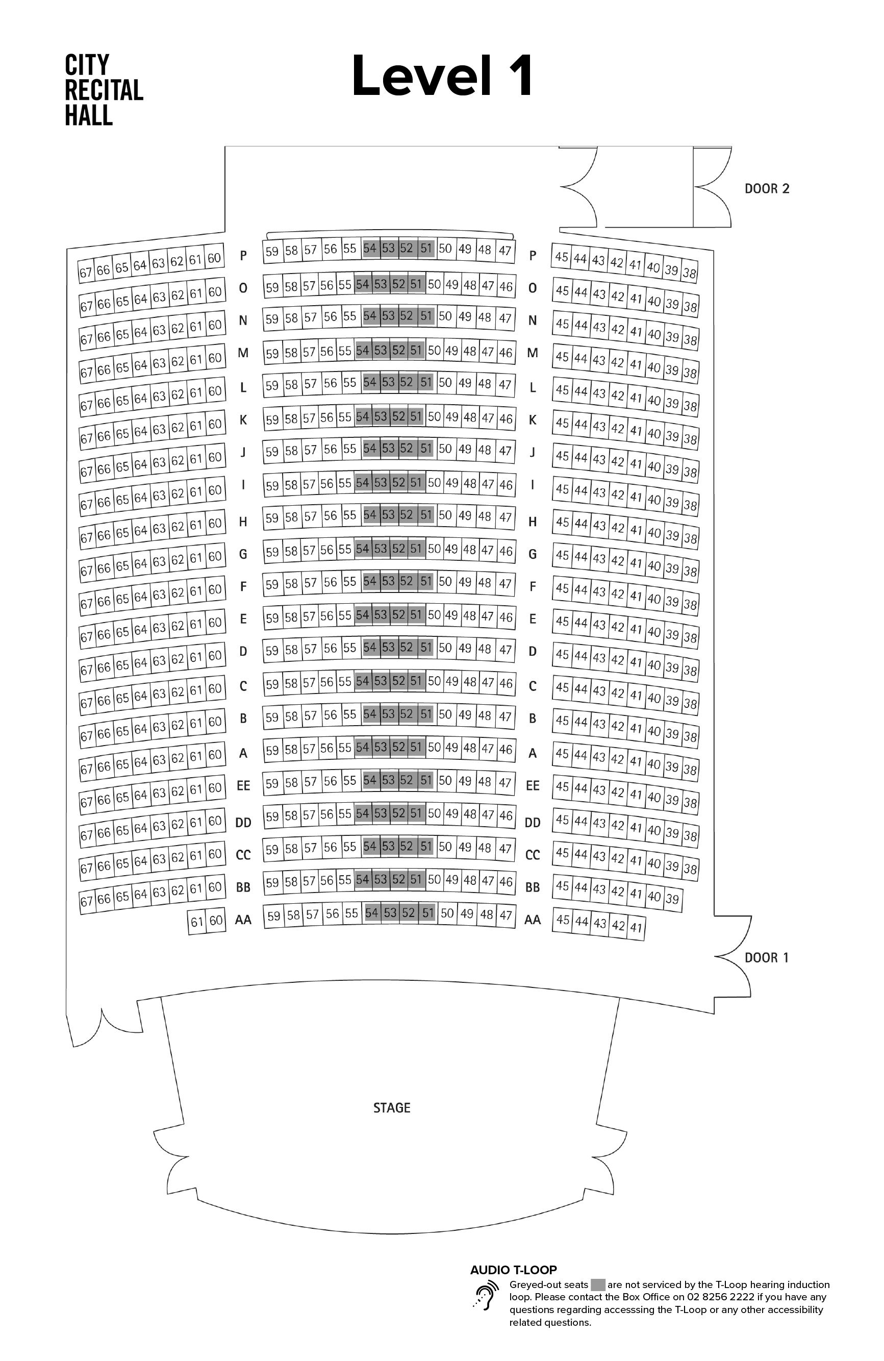 Town Hall Nyc Seating Chart View